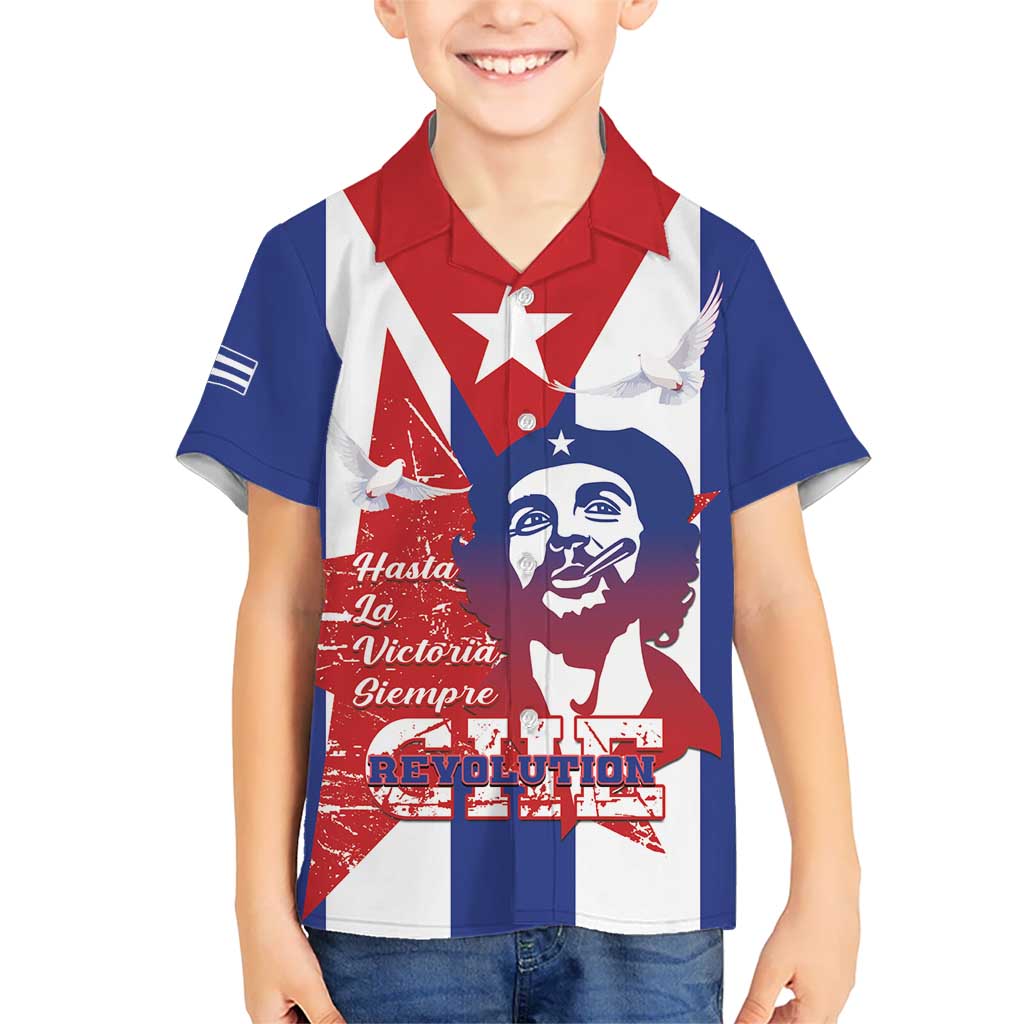 Cuba Liberation Day Kid Hawaiian Shirt Che Guevara Revolution - Wonder Print Shop