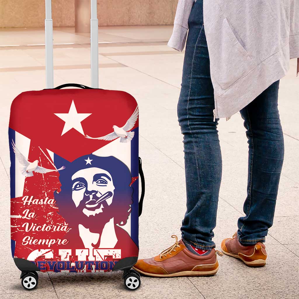 Cuba Liberation Day Luggage Cover Che Guevara Revolution - Wonder Print Shop