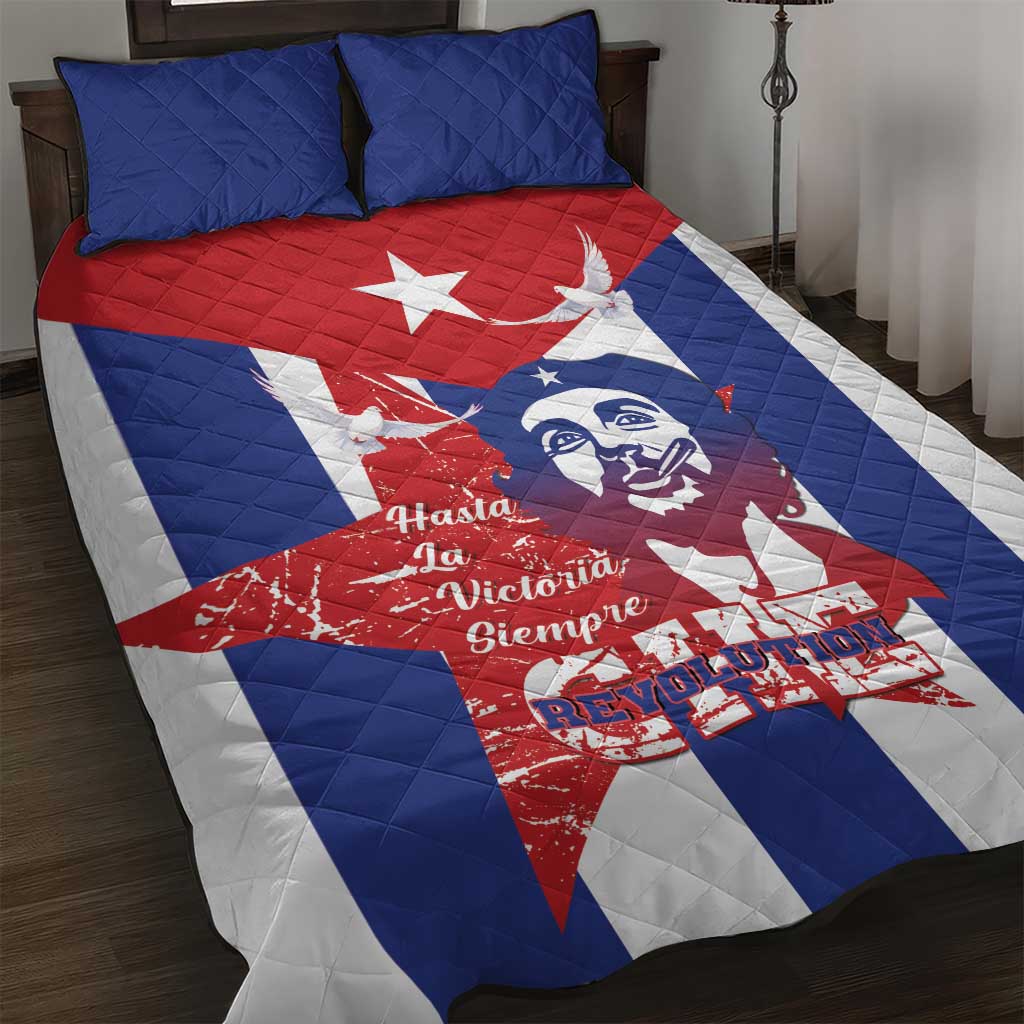 Cuba Liberation Day Quilt Bed Set Che Guevara Revolution - Wonder Print Shop