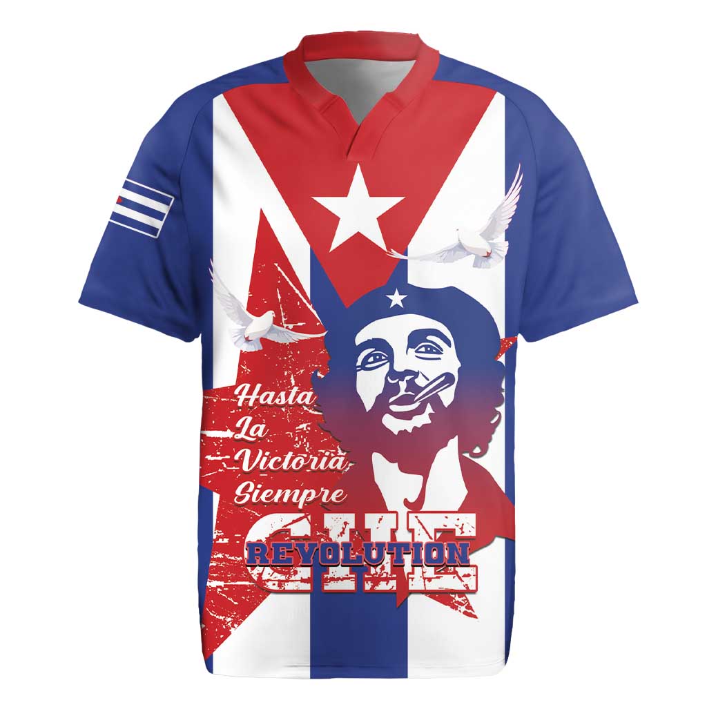 Cuba Liberation Day Rugby Jersey Che Guevara Revolution - Wonder Print Shop