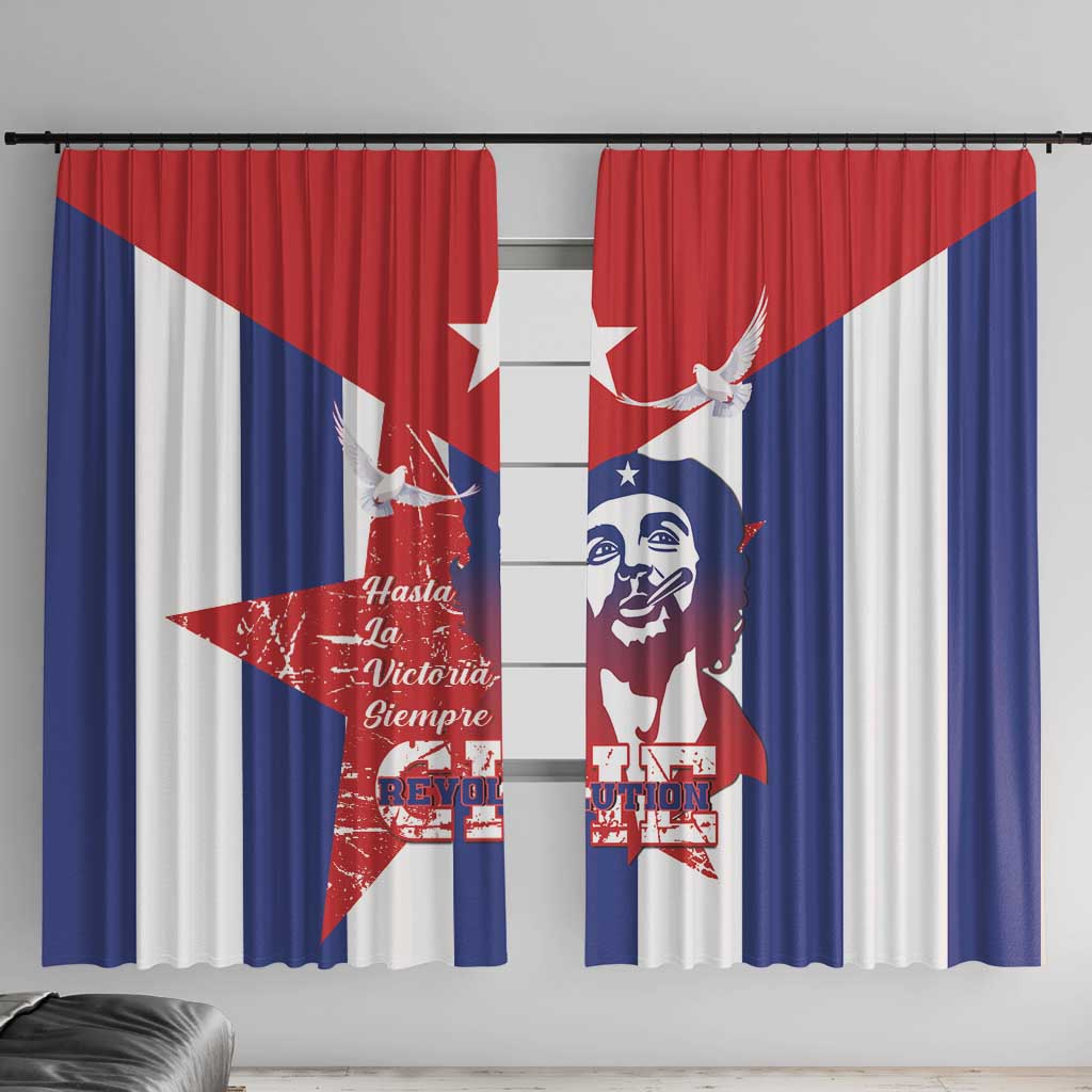 Cuba Liberation Day Window Curtain Che Guevara Revolution - Wonder Print Shop