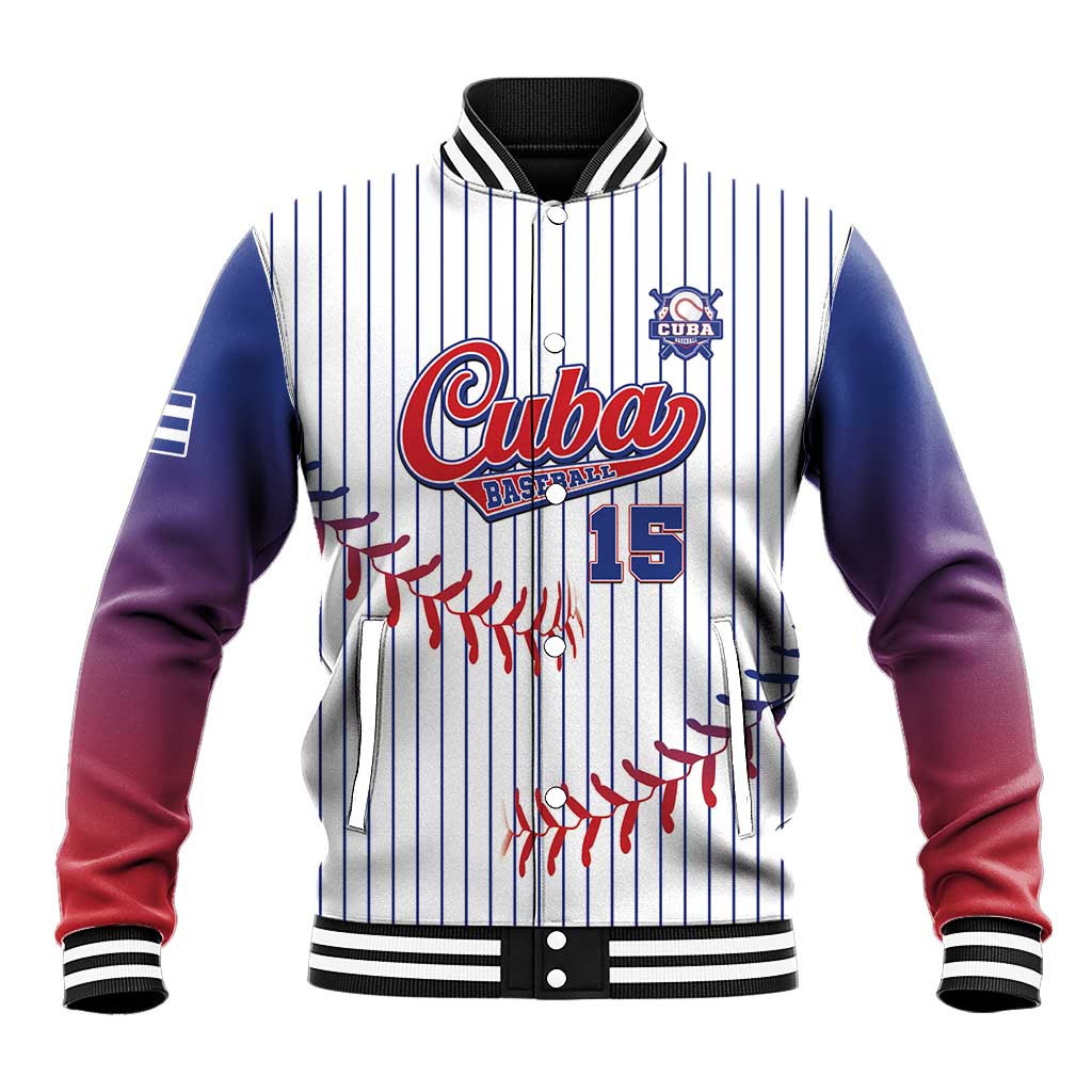 Custom Cuba Baseball Baseball Jacket Sporty Style - Wonder Print Shop