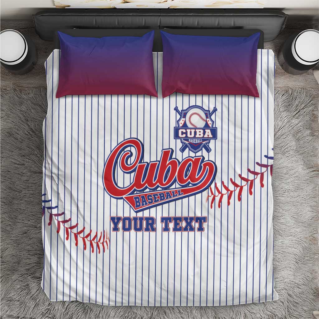 Custom Cuba Baseball Bedding Set Sporty Style - Wonder Print Shop