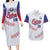 Custom Cuba Baseball Couples Matching Long Sleeve Bodycon Dress and Hawaiian Shirt Sporty Style - Wonder Print Shop