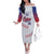 Custom Cuba Baseball Family Matching Off The Shoulder Long Sleeve Dress and Hawaiian Shirt Sporty Style - Wonder Print Shop