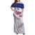 Custom Cuba Baseball Family Matching Off Shoulder Maxi Dress and Hawaiian Shirt Sporty Style - Wonder Print Shop