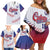 Custom Cuba Baseball Family Matching Off Shoulder Short Dress and Hawaiian Shirt Sporty Style - Wonder Print Shop