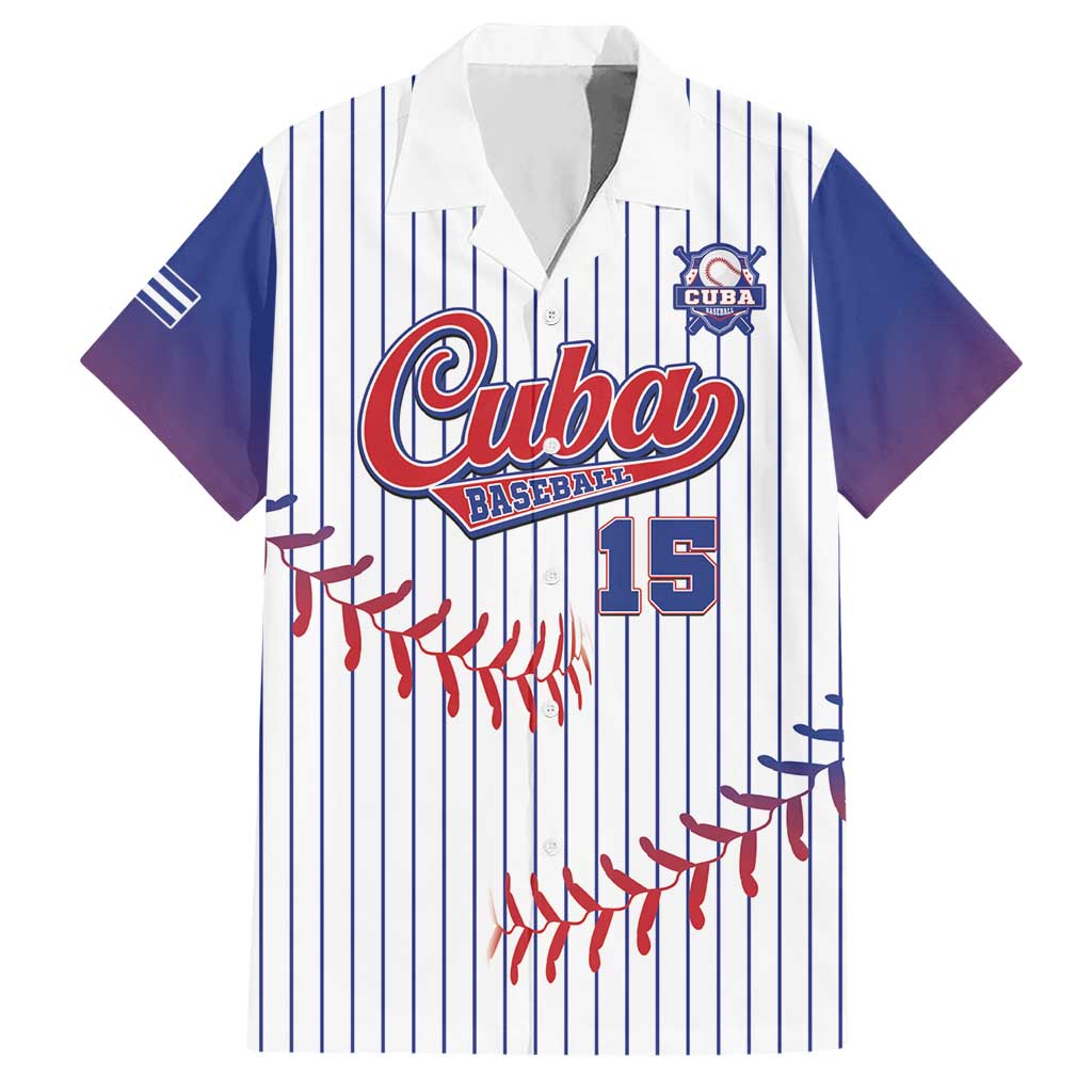 Custom Cuba Baseball Hawaiian Shirt Sporty Style - Wonder Print Shop