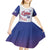 Custom Cuba Baseball Kid Short Sleeve Dress Sporty Style - Wonder Print Shop