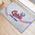 Custom Cuba Baseball Rubber Doormat Sporty Style - Wonder Print Shop