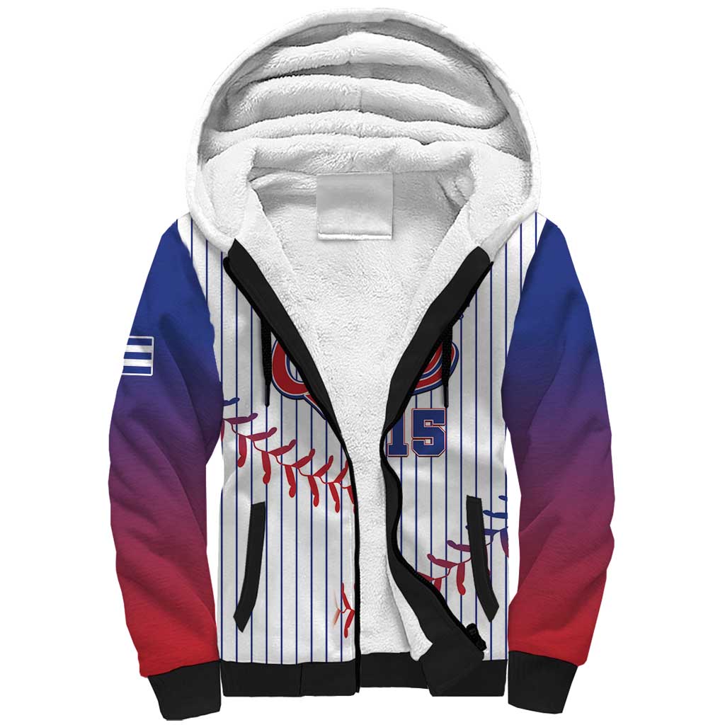 Custom Cuba Baseball Sherpa Hoodie Sporty Style - Wonder Print Shop