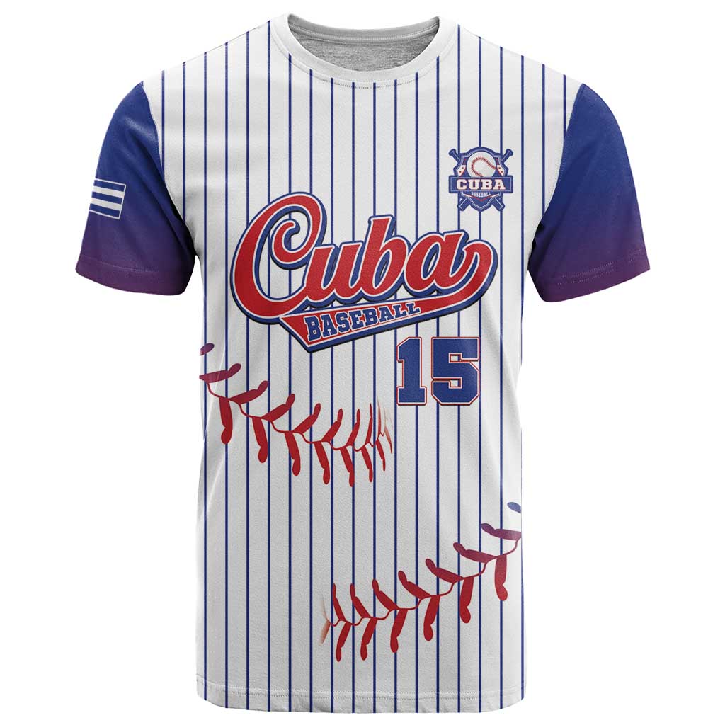 Custom Cuba Baseball T Shirt Sporty Style - Wonder Print Shop