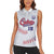 Custom Cuba Baseball Women Sleeveless Polo Shirt Sporty Style - Wonder Print Shop