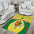 Personalised Senegal Area Rug Coat Of Arms Mix African Pattern - Wonder Print Shop