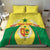 Personalised Senegal Bedding Set Coat Of Arms Mix African Pattern - Wonder Print Shop