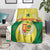 Personalised Senegal Blanket Coat Of Arms Mix African Pattern