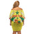 Personalised Senegal Family Matching Off Shoulder Short Dress and Hawaiian Shirt Coat Of Arms Mix African Pattern - Wonder Print Shop