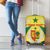 Personalised Senegal Luggage Cover Coat Of Arms Mix African Pattern - Wonder Print Shop