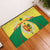 Personalised Senegal Rubber Doormat Coat Of Arms Mix African Pattern - Wonder Print Shop