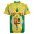 Personalised Senegal Rugby Jersey Coat Of Arms Mix African Pattern - Wonder Print Shop