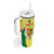 Personalised Senegal Tumbler With Handle Coat Of Arms Mix African Pattern - Wonder Print Shop