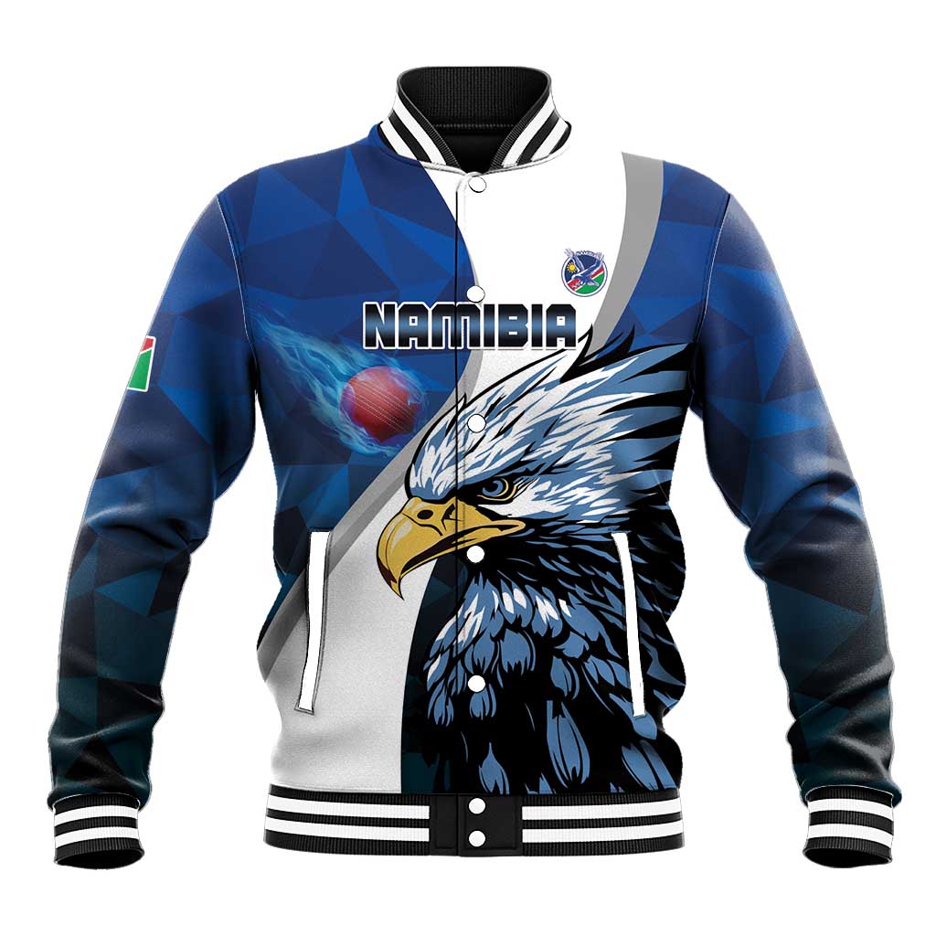 Custom Namibia Cricket Baseball Jacket Go Champions