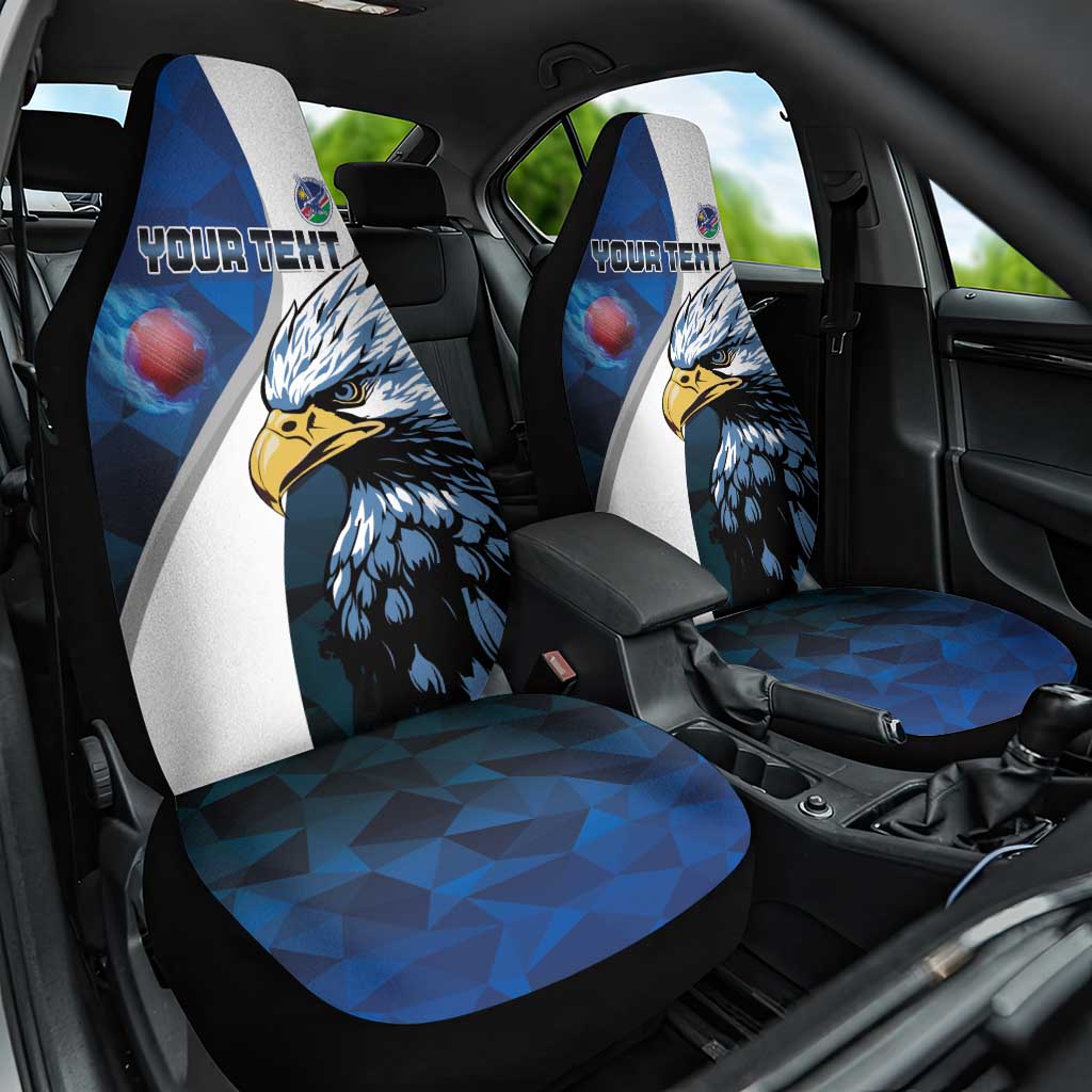 Custom Namibia Cricket Car Seat Cover Go Champions