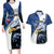 Custom Namibia Cricket Couples Matching Long Sleeve Bodycon Dress and Hawaiian Shirt Go Champions