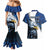 Custom Namibia Cricket Couples Matching Mermaid Dress and Hawaiian Shirt Go Champions