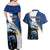 Custom Namibia Cricket Couples Matching Off Shoulder Maxi Dress and Hawaiian Shirt Go Champions