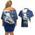 Custom Namibia Cricket Couples Matching Off Shoulder Short Dress and Hawaiian Shirt Go Champions