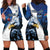 Custom Namibia Cricket Hoodie Dress Go Champions