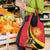 Personalized Uganda Grocery Bag Black Crowned Crane With Coat Of Arms