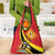 Personalized Uganda Grocery Bag Black Crowned Crane With Coat Of Arms