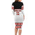 Custom Canada Ice Hockey Long Sleeve Bodycon Dress Go Team Canada