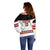 Custom Canada Ice Hockey Off Shoulder Sweater Go Team Canada