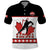 Custom Canada Ice Hockey Polo Shirt Go Team Canada