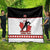 Custom Canada Ice Hockey Quilt Go Team Canada