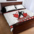 Custom Canada Ice Hockey Quilt Bed Set Go Team Canada