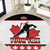 Custom Canada Ice Hockey Round Carpet Go Team Canada