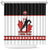 Custom Canada Ice Hockey Shower Curtain Go Team Canada