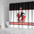 Custom Canada Ice Hockey Shower Curtain Go Team Canada