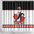 Custom Canada Ice Hockey Shower Curtain Go Team Canada