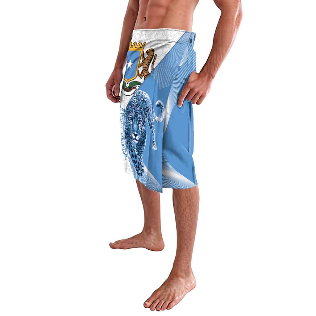 Somali Leopard Lavalava Coat Of Arms Islamic Pattern