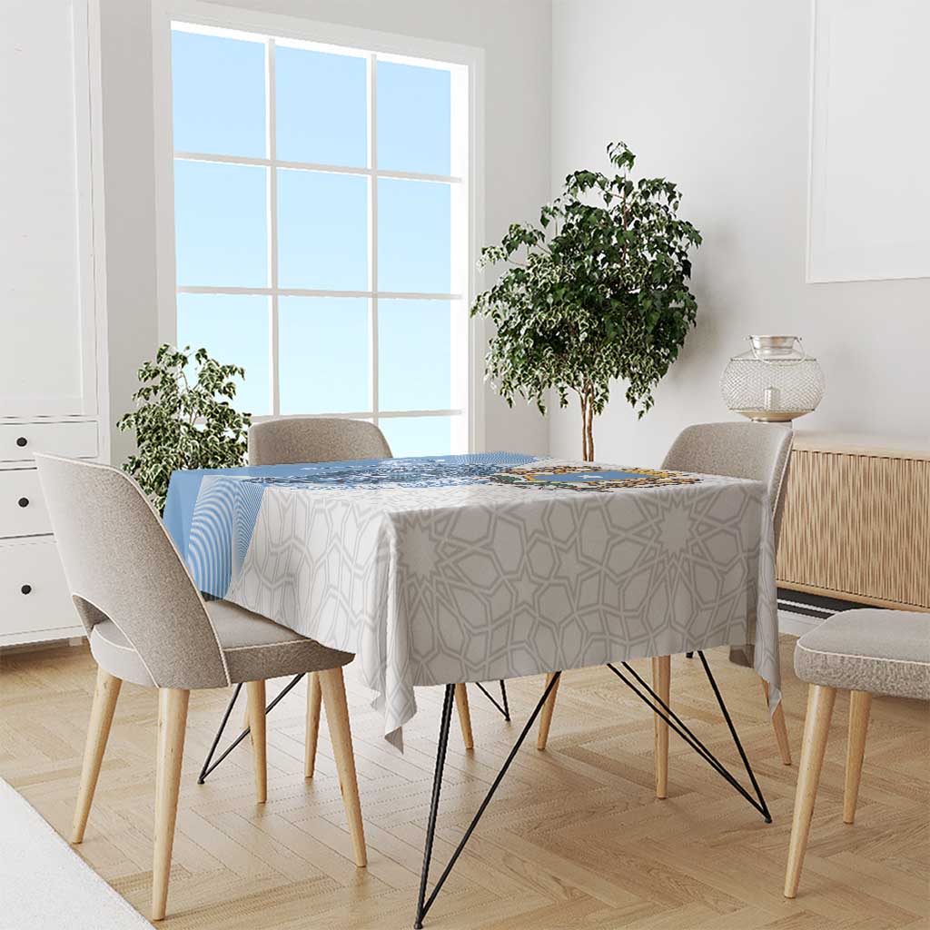 Somali Leopard Tablecloth Coat Of Arms Islamic Pattern