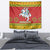 Lithuania Christmas Tapestry Coat Of Arms Linksmu Kaledu