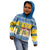 Sweden Christmas Kid Hoodie Coat Of Arms - Scandinavian Pattern - Wonder Print Shop