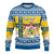 Sweden Christmas Ugly Christmas Sweater Coat Of Arms - Scandinavian Pattern - Wonder Print Shop