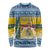 Sweden Christmas Long Sleeve Shirt Coat Of Arms - Scandinavian Pattern - Wonder Print Shop