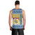 Sweden Christmas Men Tank Top Coat Of Arms - Scandinavian Pattern - Wonder Print Shop